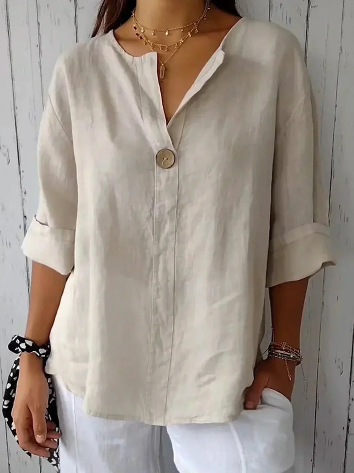 JOLIE™ - CASUAL V-NECK BLOUSE