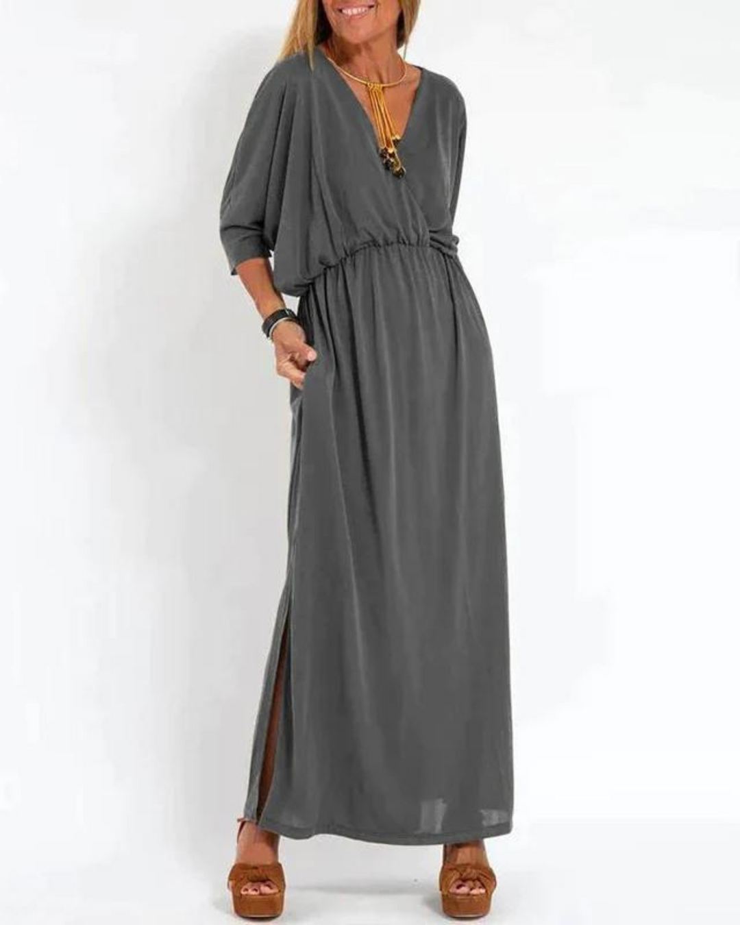 SINA™ - LONG VINTAGE DRESS