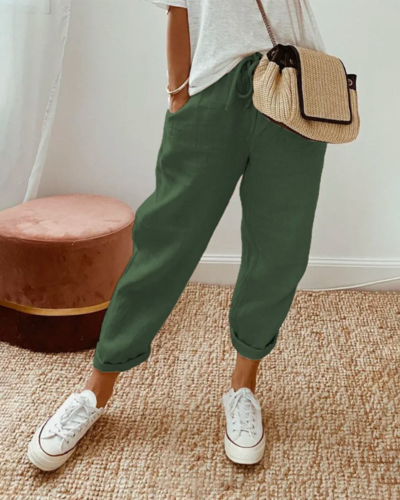 LULU™ - ANTI-SWEAT LUXE LINEN PANTS