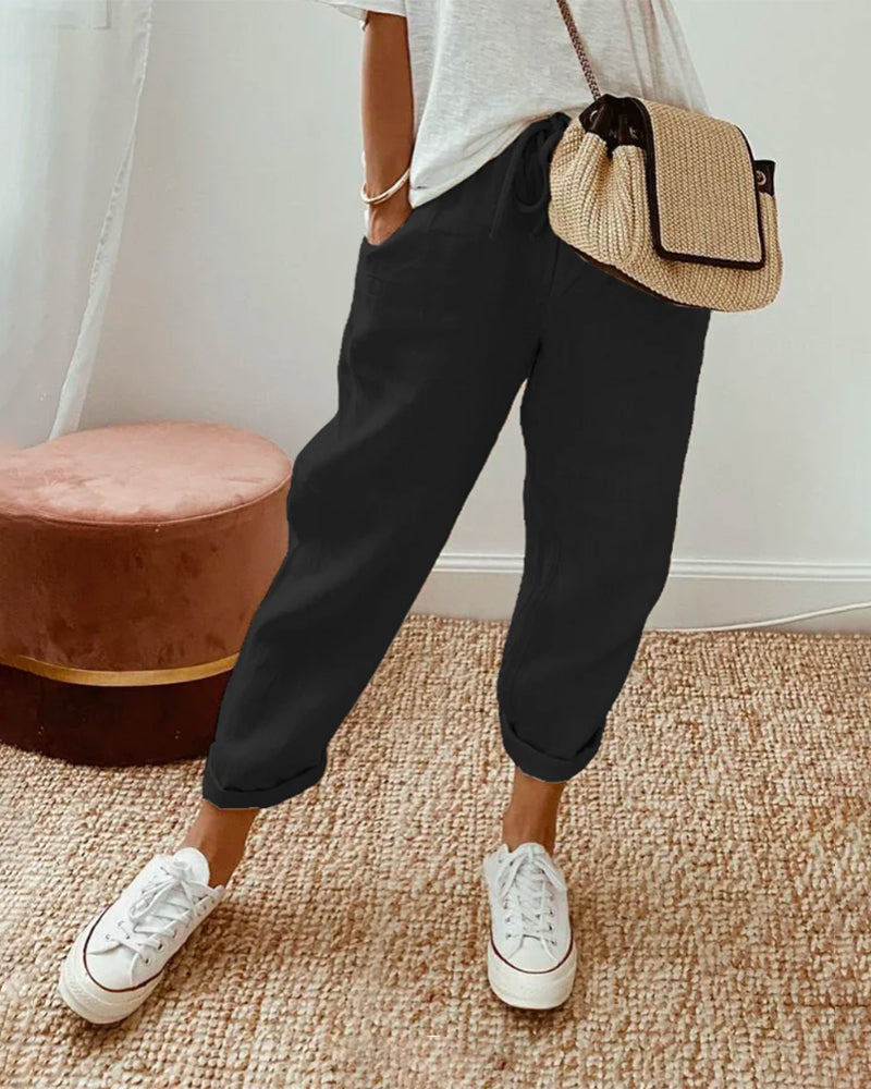 LULU™ - ANTI-SWEAT LUXE LINEN PANTS