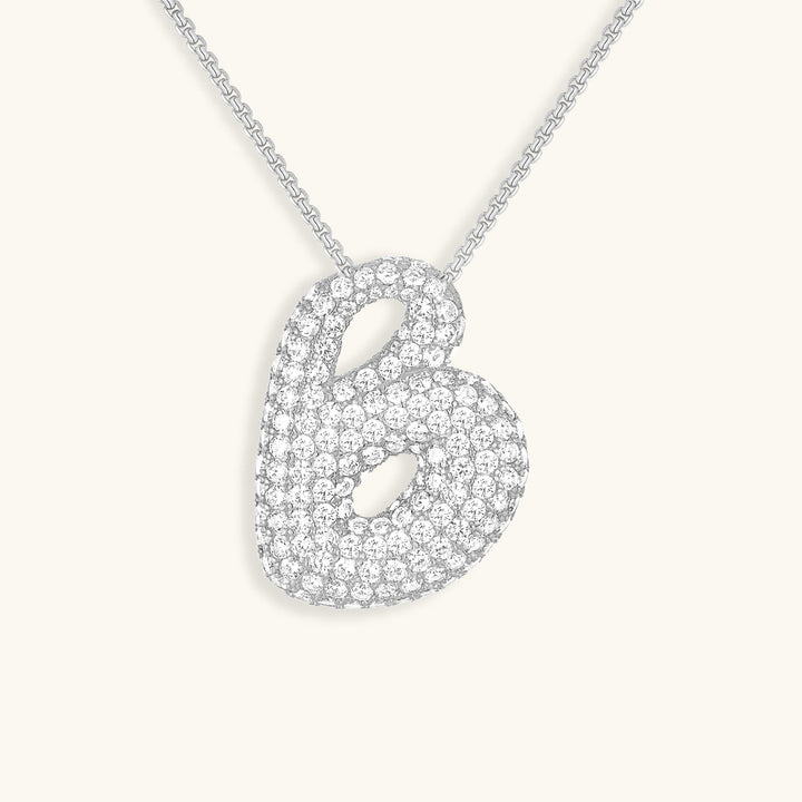 BUBBLE™ INITIAL DIAMOND NECKLACE