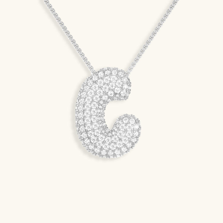 BUBBLE™ INITIAL DIAMOND NECKLACE