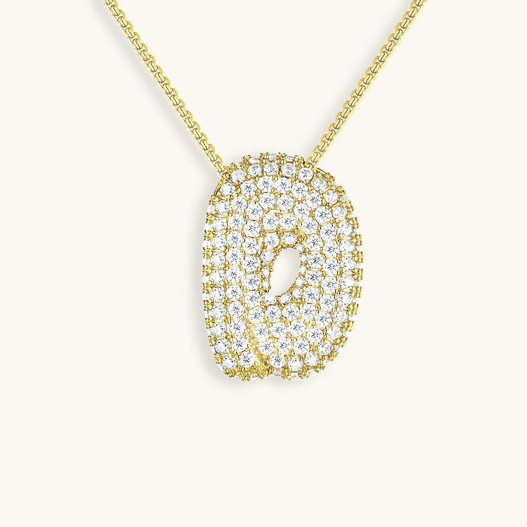 BUBBLE™ INITIAL DIAMOND NECKLACE