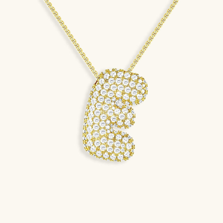 BUBBLE™ INITIAL DIAMOND NECKLACE