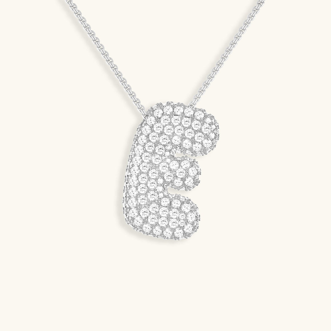 BUBBLE™ INITIAL DIAMOND NECKLACE