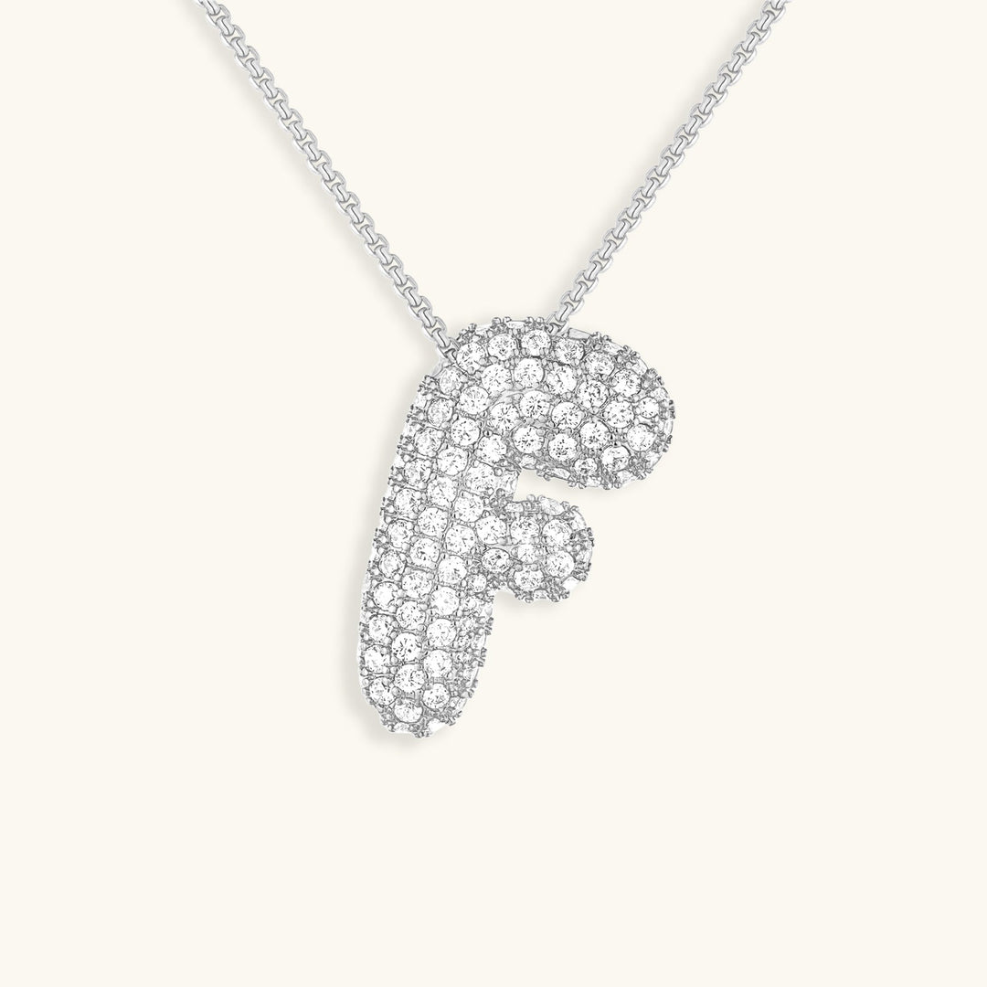 BUBBLE™ INITIAL DIAMOND NECKLACE