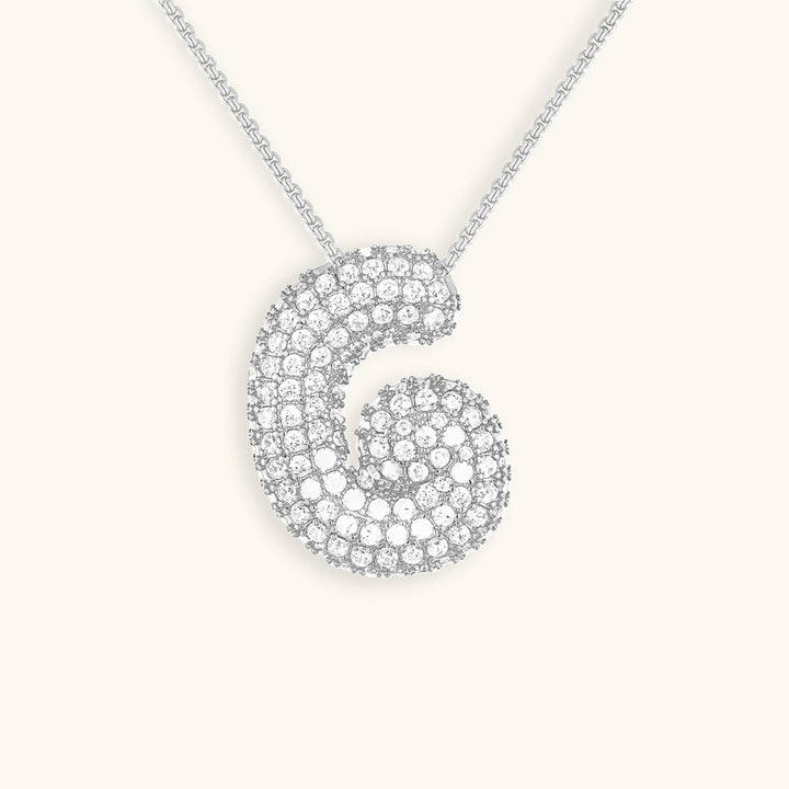 BUBBLE™ INITIAL DIAMOND NECKLACE