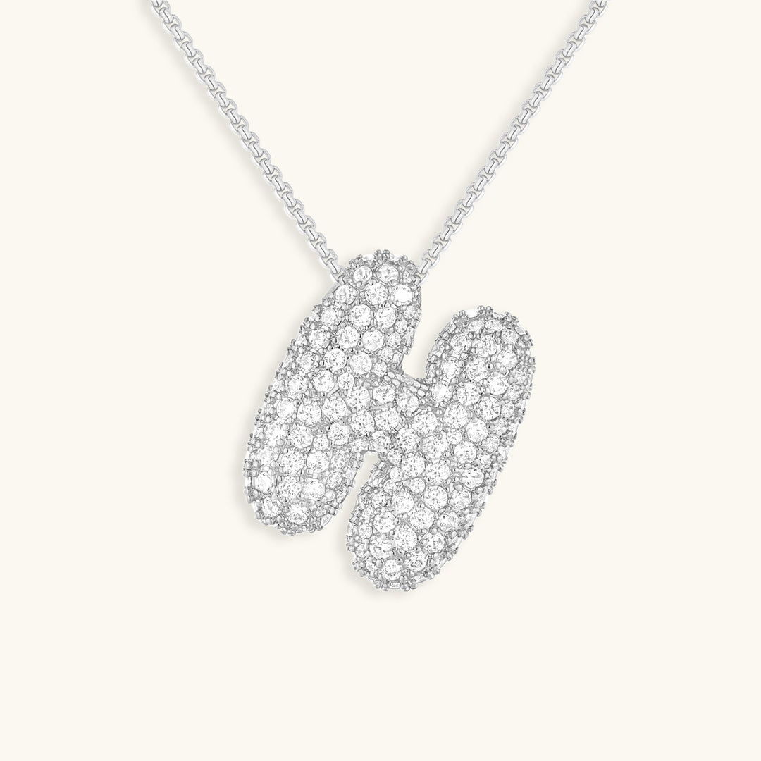 BUBBLE™ INITIAL DIAMOND NECKLACE