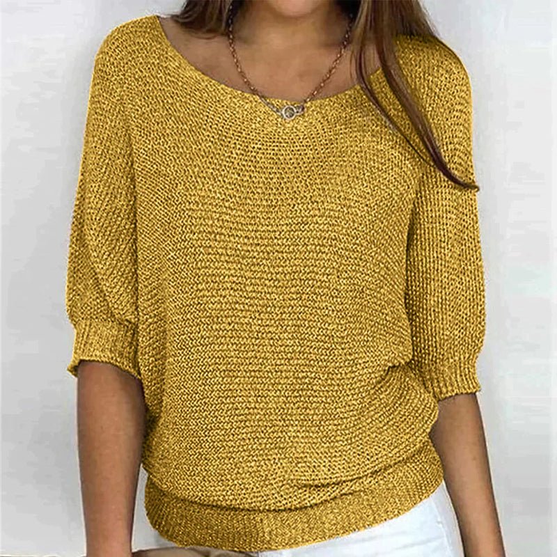 LIV LUXE™ - COZY KNIT TOP