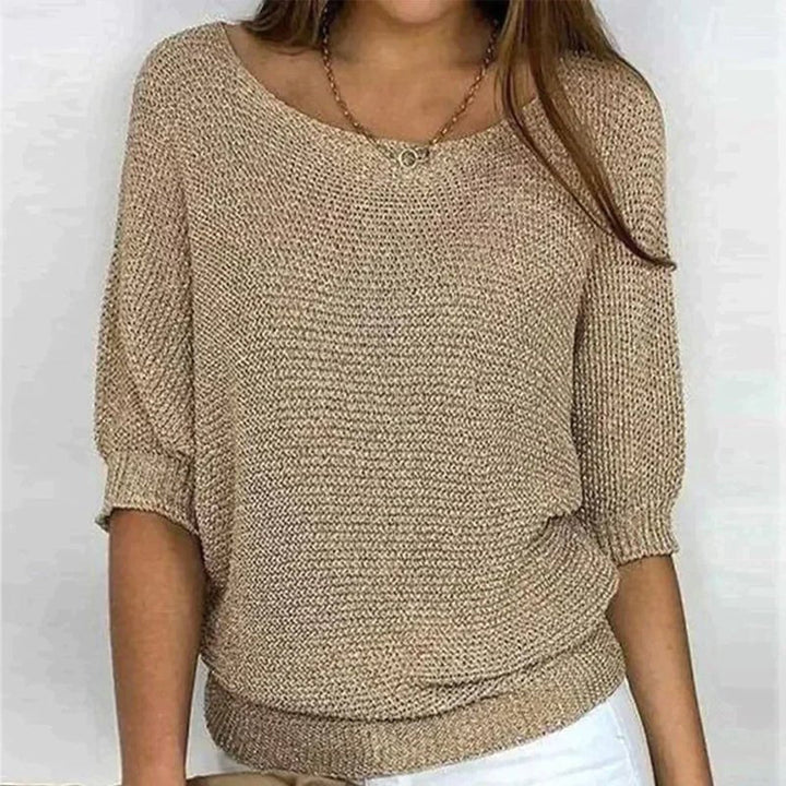 LIV LUXE™ - COZY KNIT TOP