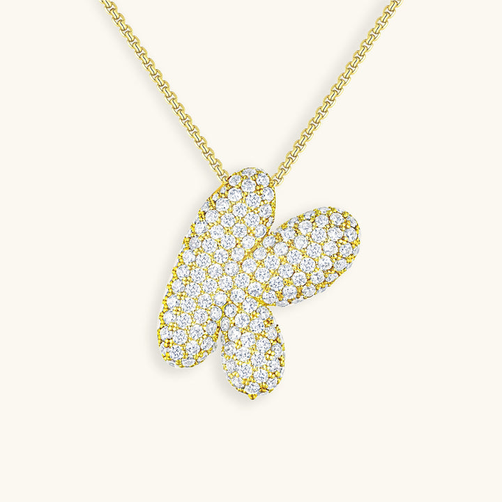 BUBBLE™ INITIAL DIAMOND NECKLACE