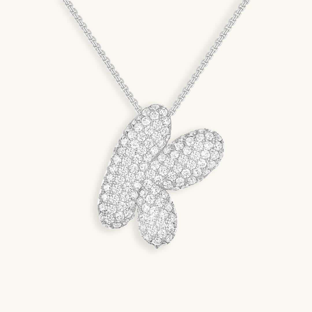 BUBBLE™ INITIAL DIAMOND NECKLACE