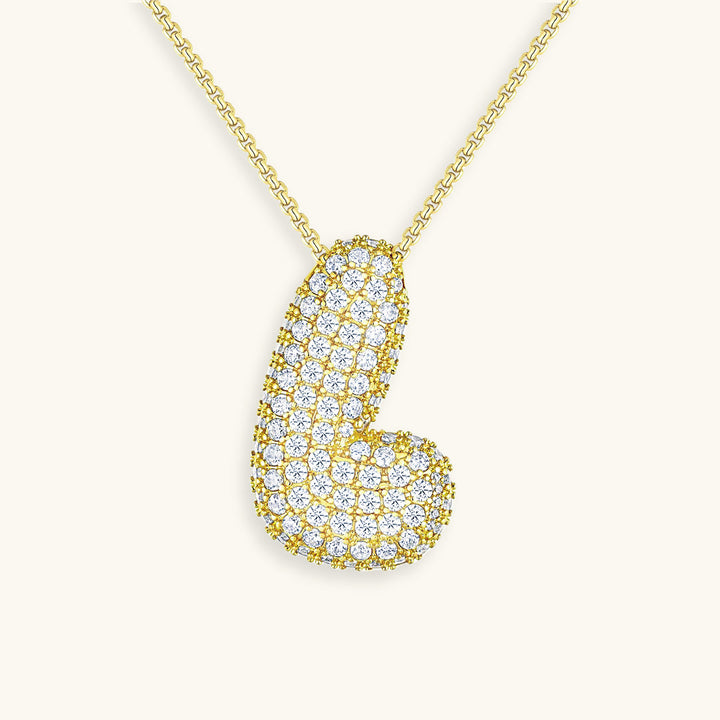 BUBBLE™ INITIAL DIAMOND NECKLACE