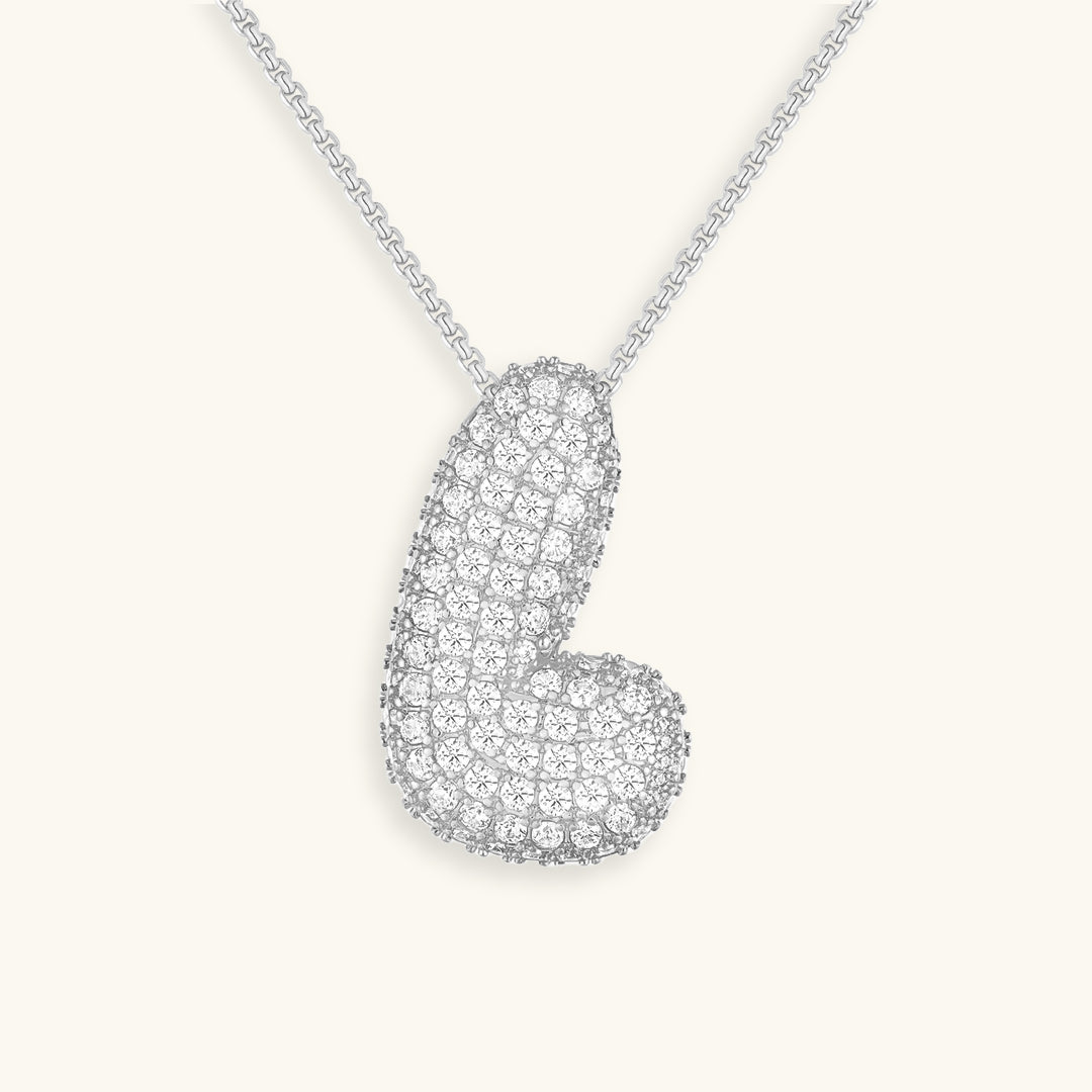 BUBBLE™ INITIAL DIAMOND NECKLACE