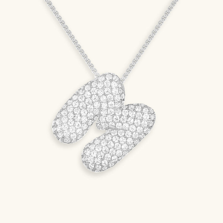 BUBBLE™ INITIAL DIAMOND NECKLACE