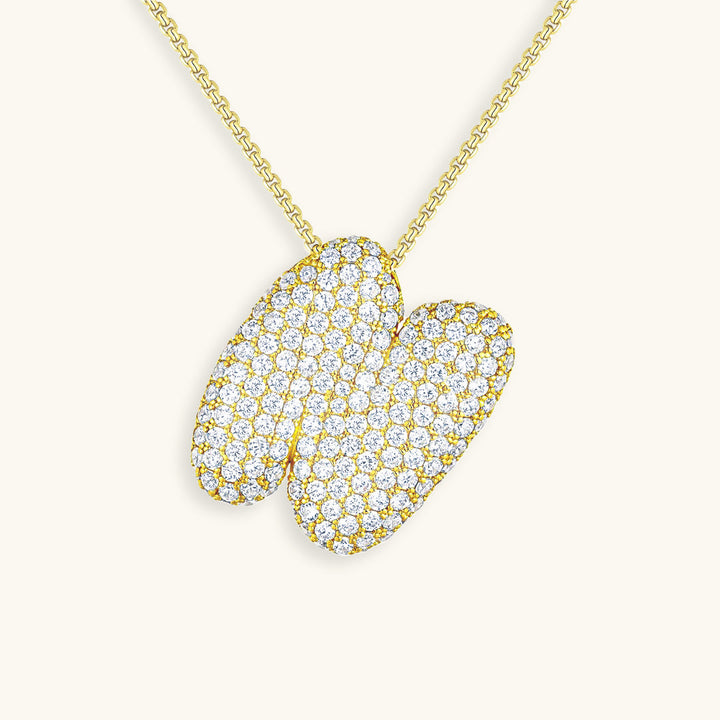 BUBBLE™ INITIAL DIAMOND NECKLACE