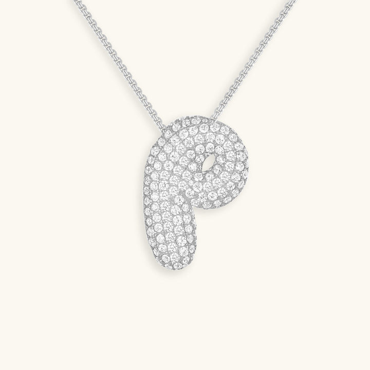 BUBBLE™ INITIAL DIAMOND NECKLACE