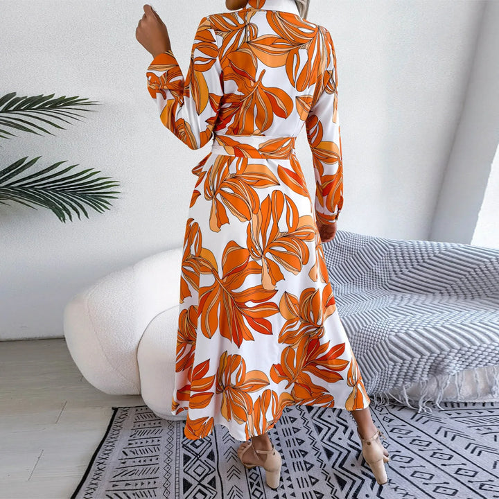 SOPHIA™ - VIBRANT TROPICAL PRINT MAXI DRES