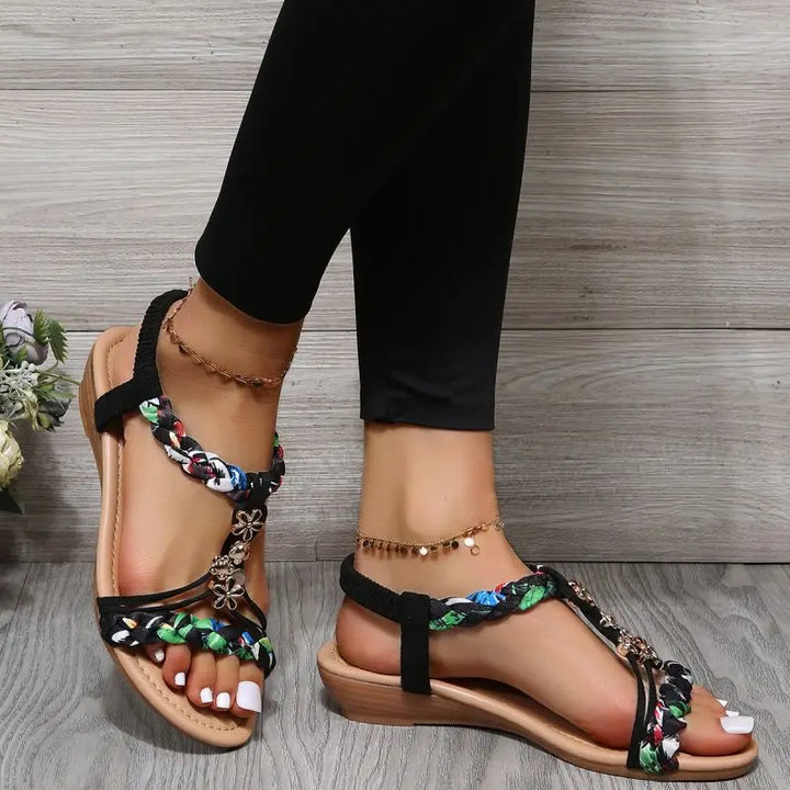 KATY™ - BRAIDED FLAT SANDALS