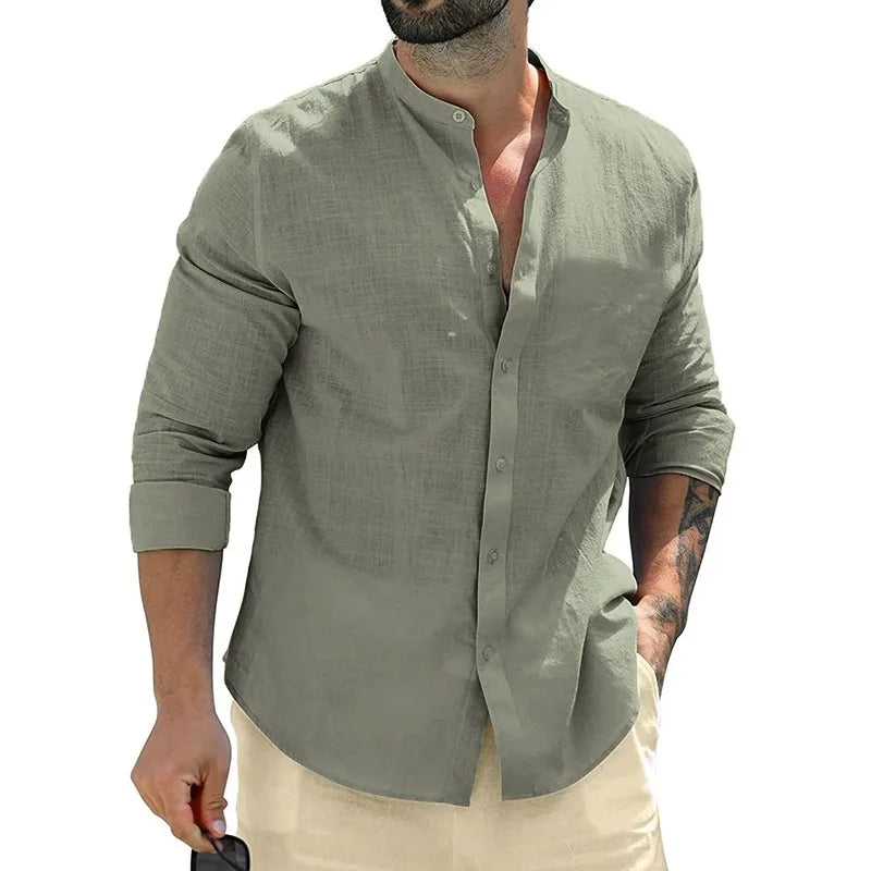 MICHAEL™ - MEN'S LINEN SHIRT