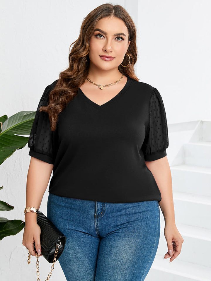 LILY™ - ELEGANT TOP WITH V-NECK