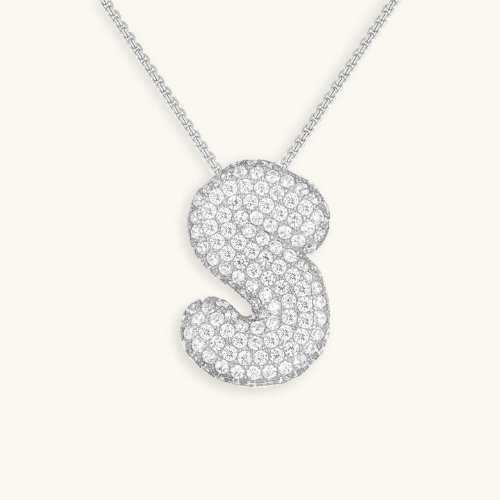 BUBBLE™ INITIAL DIAMOND NECKLACE