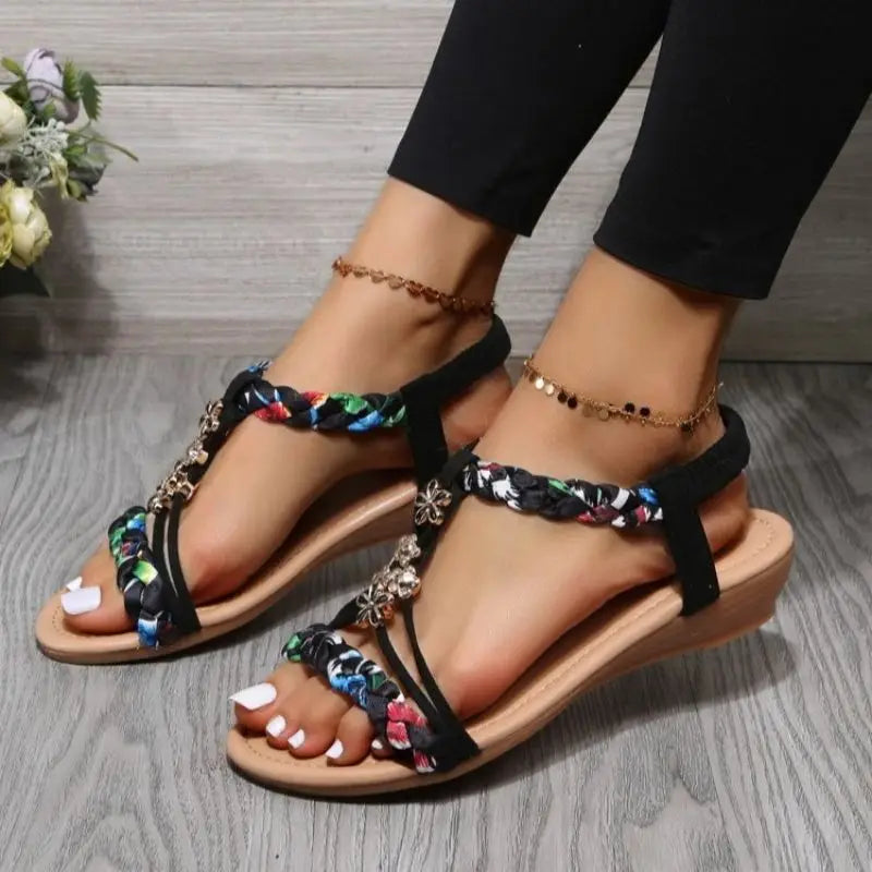 KATY™ - BRAIDED FLAT SANDALS