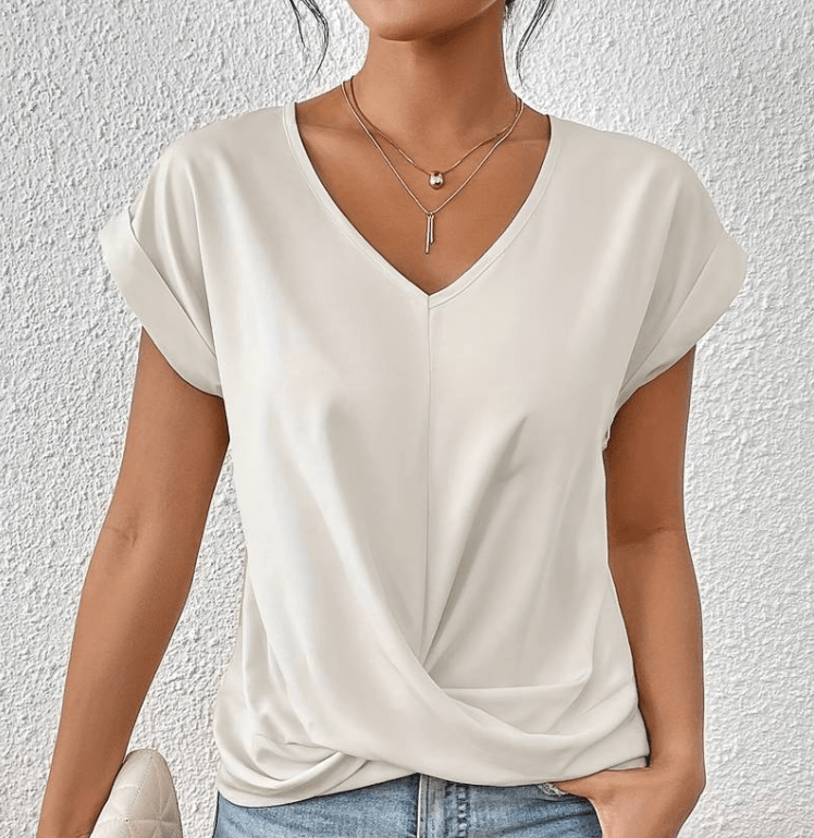 MARAI™ - TIMELESS V-NECK TOP