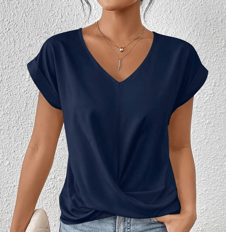 MARAI™ - TIMELESS V-NECK TOP