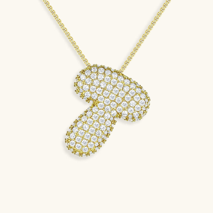 BUBBLE™ INITIAL DIAMOND NECKLACE