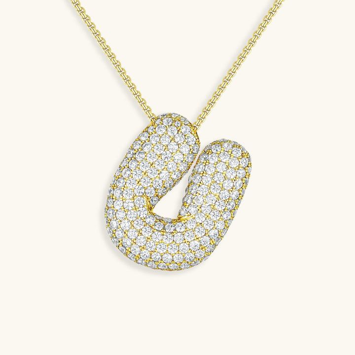 BUBBLE™ INITIAL DIAMOND NECKLACE