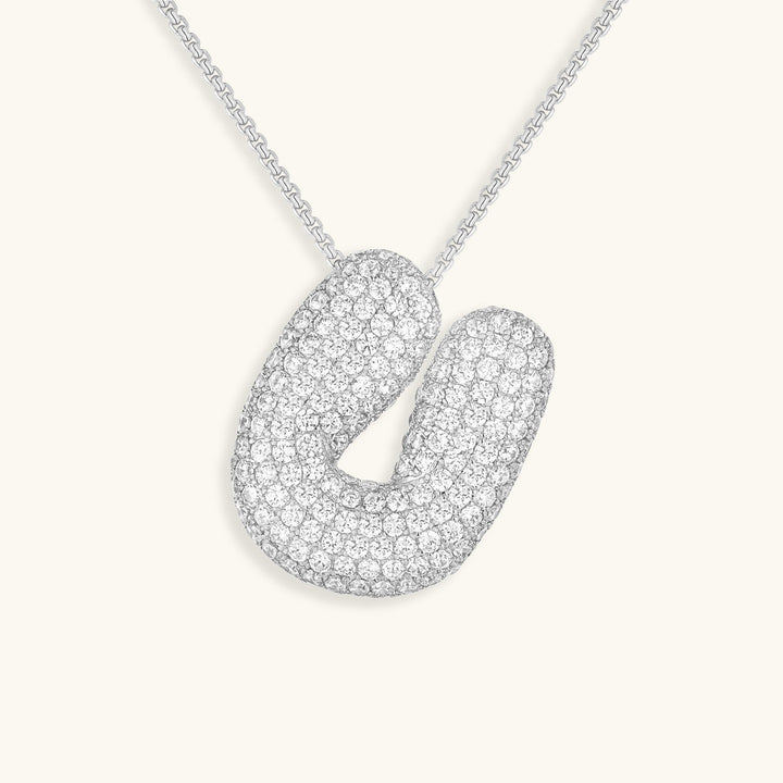 BUBBLE™ INITIAL DIAMOND NECKLACE