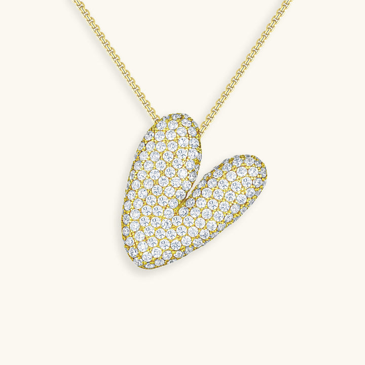 BUBBLE™ INITIAL DIAMOND NECKLACE