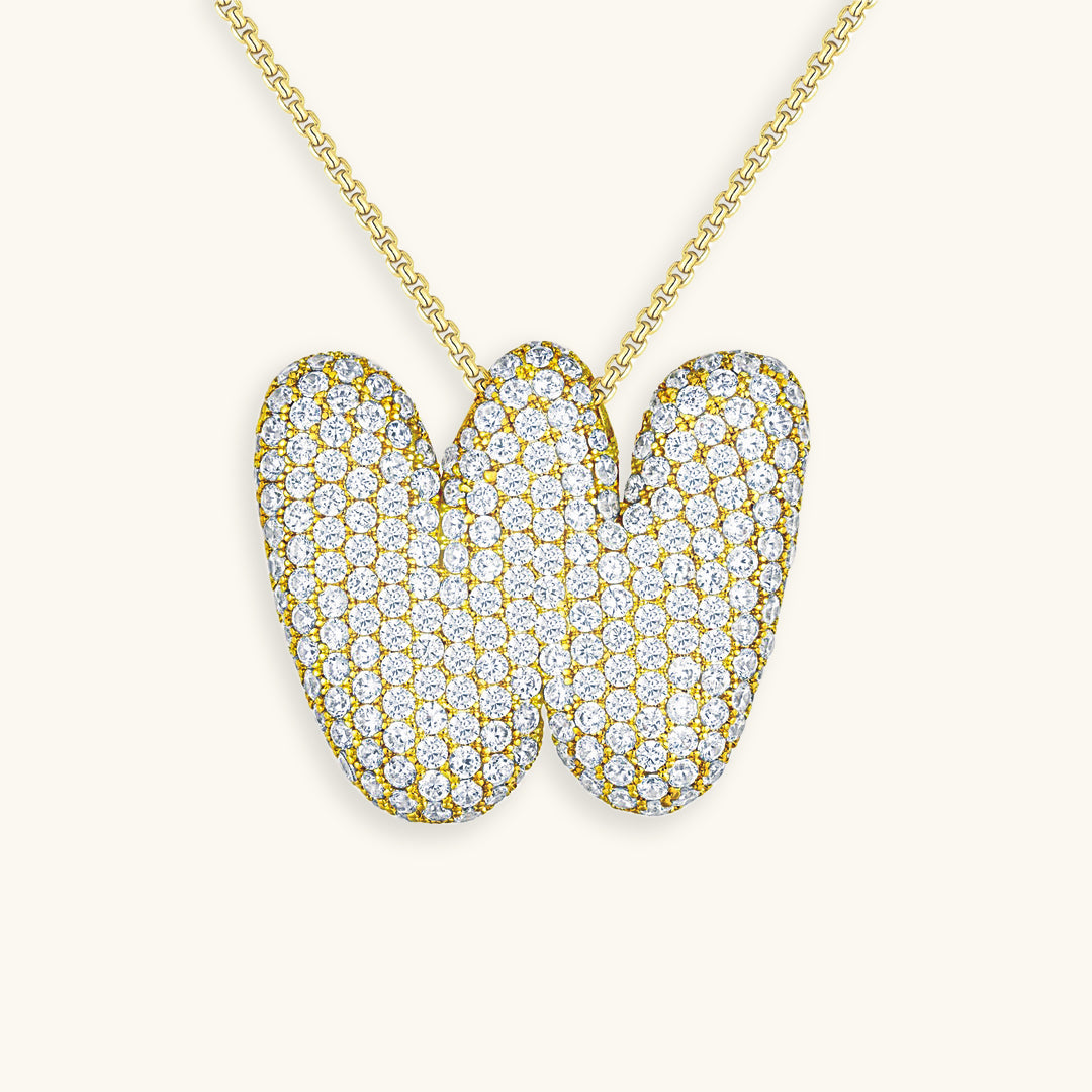 BUBBLE™ INITIAL DIAMOND NECKLACE