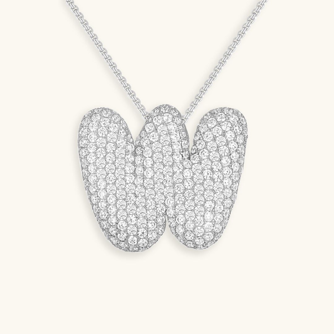 BUBBLE™ INITIAL DIAMOND NECKLACE