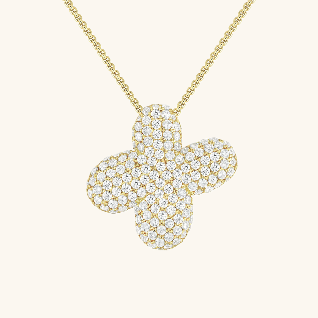 BUBBLE™ INITIAL DIAMOND NECKLACE