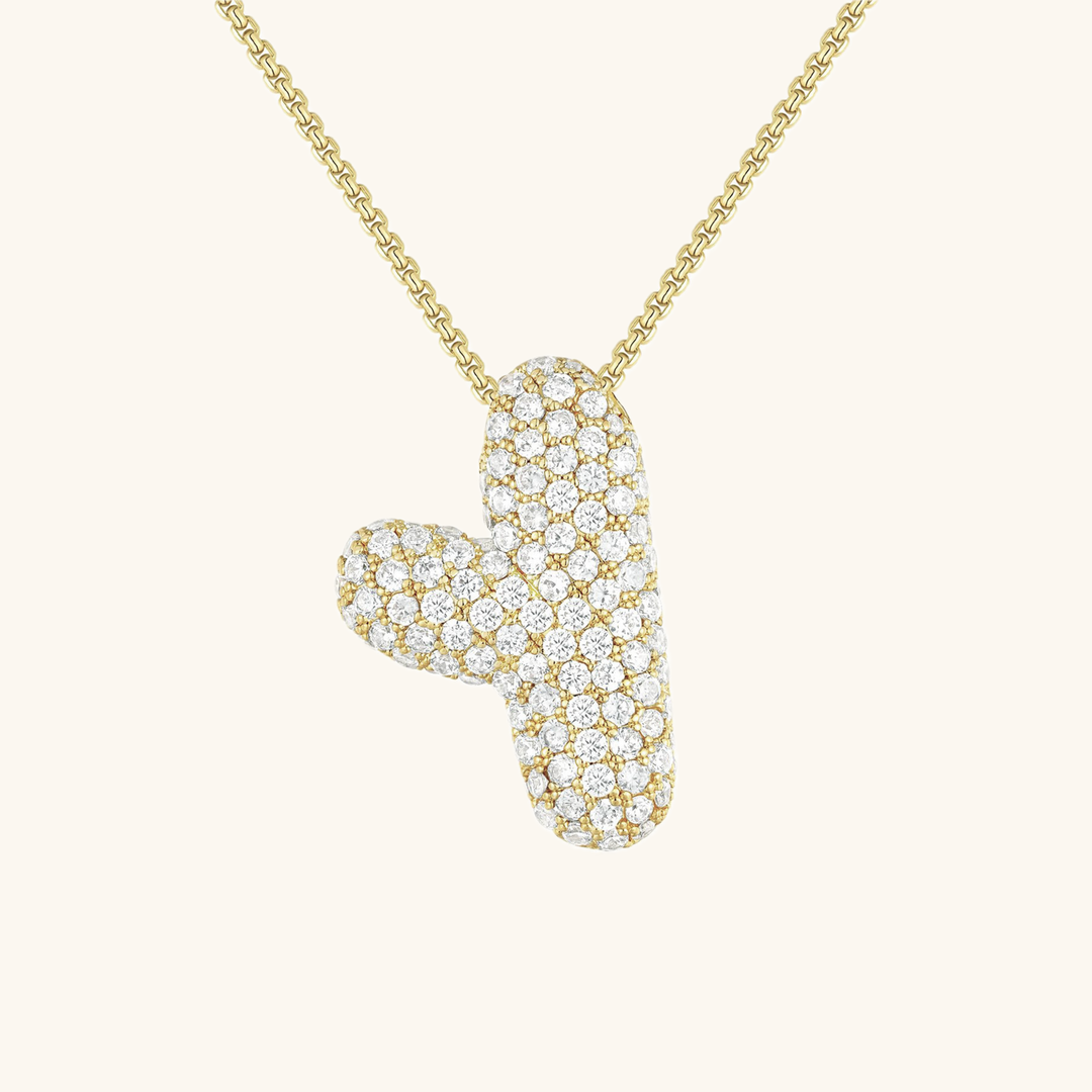 BUBBLE™ INITIAL DIAMOND NECKLACE