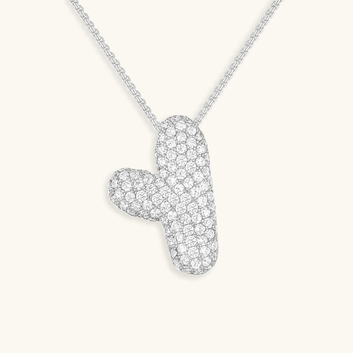 BUBBLE™ INITIAL DIAMOND NECKLACE