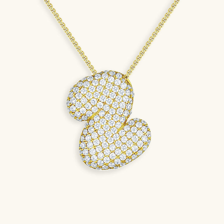 BUBBLE™ INITIAL DIAMOND NECKLACE