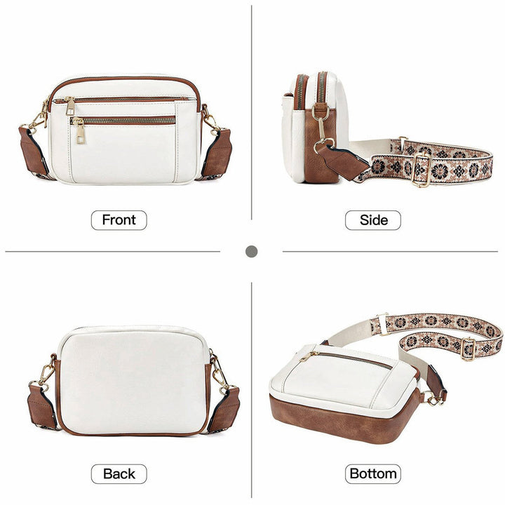 CHARLENE™ - REFINED LEATHER SHOULDER BAG