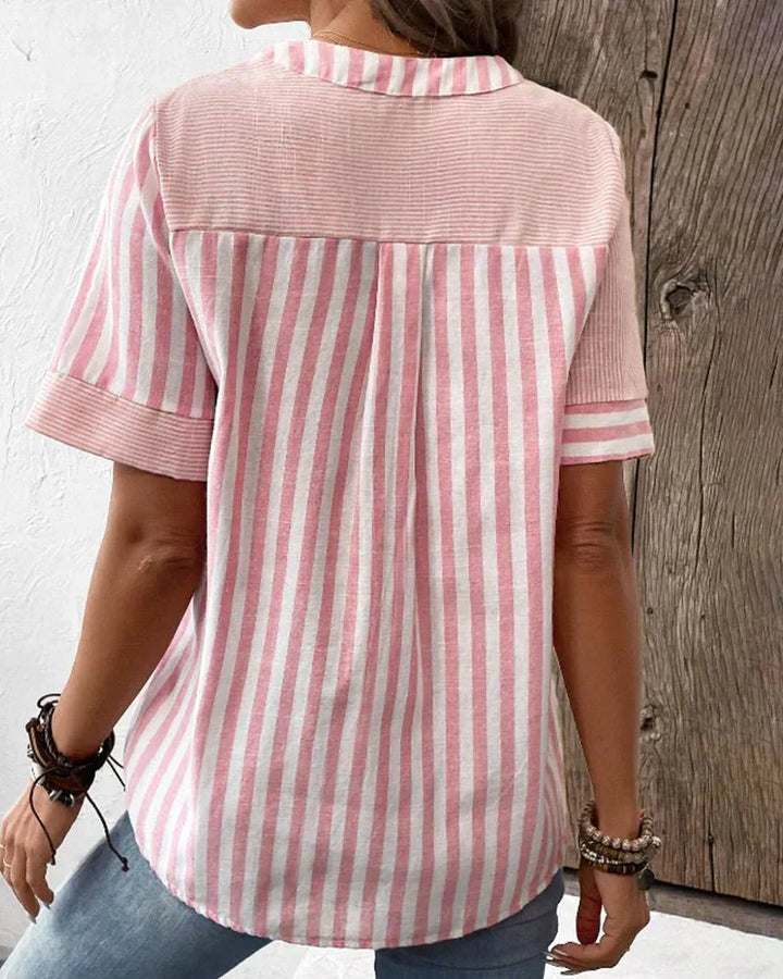 LILA™ - SOFT STRIPED BLOUSE