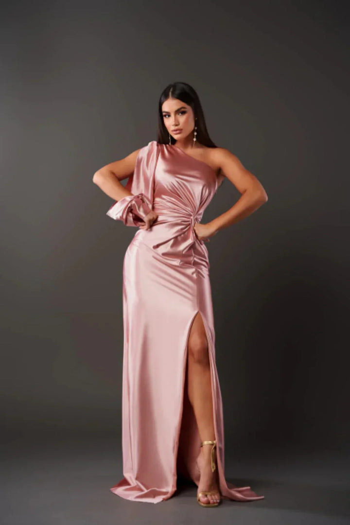 CHLOE™ - ELEGANT SLIT MAXI DRESS